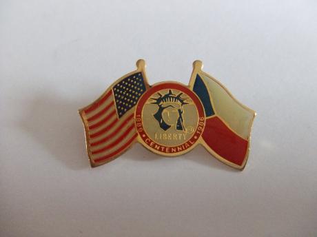 landen Amerikaanse vlag Centtenial Liberty